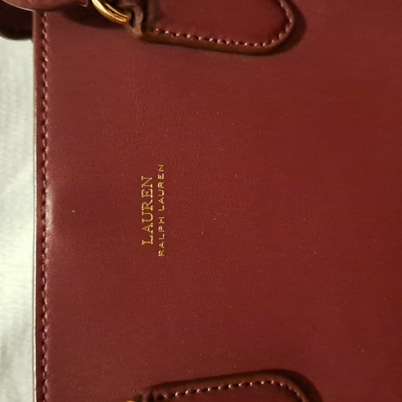 Ralph Lauren Leather Marcy Satchel - Picture 2 of 14